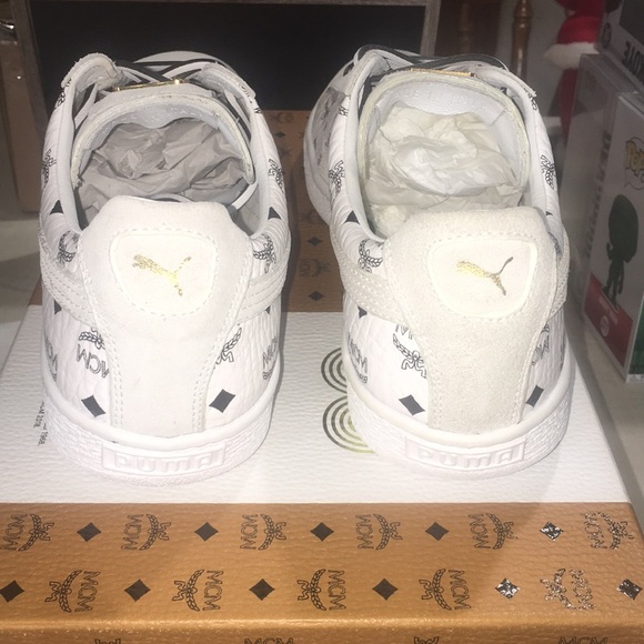 MCM x Puma Suede 50th Anni. Men’s Shoes Size 11.5 - Picture 4 of 8